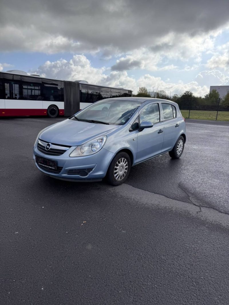 2009 Opel Corsa Silber